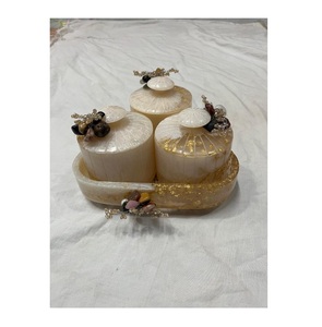 Juego de tarros de resina de frutas secas ecológicas, uso multiusos, tarros de frutas secas de resina epoxi, diseño atractivo - Product Image 1