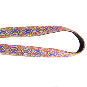 Nuevos cinturones hechos a mano de moda, correas con cuentas, diseño exclusivo para fanáticos del voleibol, accesorios de monedero de Atuendo para el día del juego de calidad - Product Image 1