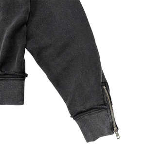 เสื้อฮู้ดผ้าฝ้าย100% ซักลายกรดโอเวอร์ไซส์ออกแบบได้ตามต้องการสำหรับผู้ชายและผู้หญิงเสื้อสเวตเชิ้ตดีไซน์เนอร์สำหรับฤดูหนาว - Product Image 4