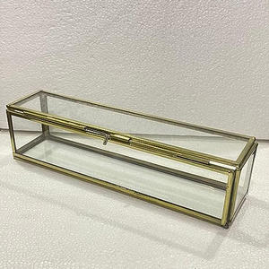 กล่องใส่การ์ดเชิญอเนกประสงค์กรอบโลหะทองเหลือง - Product Image 3