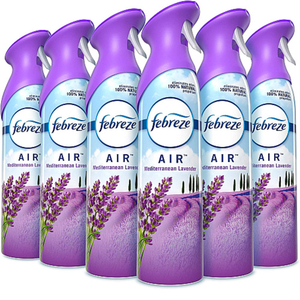 Febreze Air, Lavanda Mediterránea, Aerosol de 8.8 Oz, 6/cartón - Product Image 3