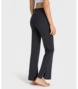 Meilleurs fabricants de vêtements pakistanais pantalons évasés personnalisés designs et logos personnalisés vintage pantalons à capuche en tissu à séchage rapide pour femmes - Product Image 6