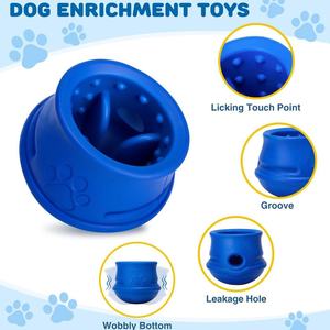 Balle interactive à mâcher pour chien, jouet de distribution lente de nourriture, pour l'exportation - Product Image 2