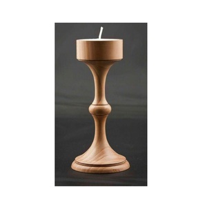 Premium Handmade Wood <b>Candle</b> Stand for Home Decor Table Centerpiece Natural Finish Elegant Design <b>Long</b> <b>Lasting</b> Quality Christmas - Product Image 4