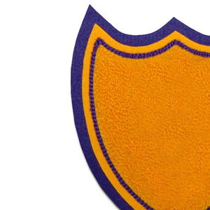 Patch Chenille en tissu sergé, avec lettres, couleurs unies, accessoires de vêtements brodés, sur mesure - Product Image 4