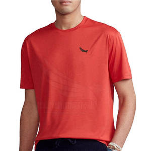 Camisetas de golf para hombre con logotipo personalizado OEM, secado rápido, manga corta, 100% algodón, tarifa al por mayor 2025 - Product Image 2