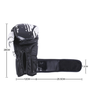 Nouveaux gants professionnels en cuir de vachette métallisé MMA équipement de boxe Premium écran tactile Compatible dragonne réglable - Product Image 6
