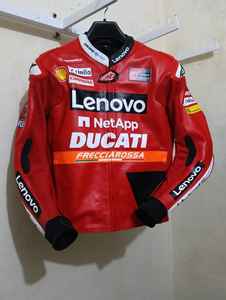 Traje de Carreras de Motociclismo de Cuero Rojo de una Pieza, Precio de Mayoreo, Ropa de Carreras de Motos y Automóviles, Traje de Motociclista Transpirable - Product Image 6