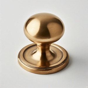 Bouton de porte en métal gravé NobleSpin Imperial Crest Design d'inspiration vintage pour un attrait intemporel et un charme intérieur majestueux - Product Image 6