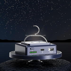 Lámpara de Trabajo LED Recargable por USB, Potente Linterna de Camping con Imán, Linterna Portátil, Lámpara de Mano con Luz Fuerte para Camping - Product Image 5