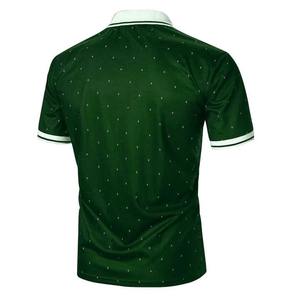 Servicio OEM, precio al por mayor, estilo callejero, transpirable, para hombre, polos de algodón de talla grande para hombre, polos de buena calidad - Product Image 3