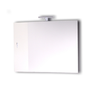 Mobile da bagno sospeso di fabbricazione italiana con lavandino e molla a specchio dimensioni l65 xp47xh50 cm confezione 1 - Product Image 3