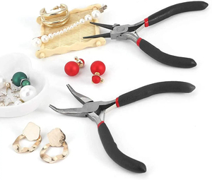 Haute qualité bleu poignée poignée bijoux fabrication pinces outils à main pince coupante fabrication de bijoux pince métallique - Product Image 3