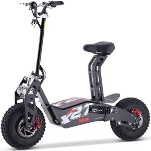 Trottinette électrique Motoo Tecc Vulcanns 48V 1600W super vente moto noire - Product Image 1