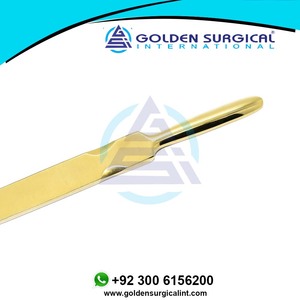Empujador de Cutículas de Acero Inoxidable con Recubrimiento Dorado, Precio Económico, Doble Punta - Product Image 5