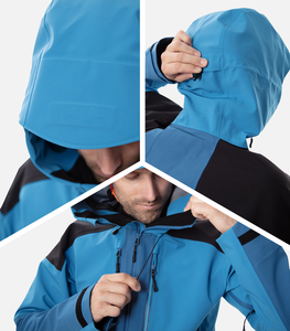 Elegante chaqueta cortavientos personalizada para hombre Chaqueta ligera con capucha de lujo para ropa informal con logotipo personalizado y bordado - Product Image 6