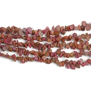 Natural Ruby Gemstone Beads Nuggets Shape Rough Ruby 5X4-9X6 MM Beads Size Handmade Jewelry Making Beads