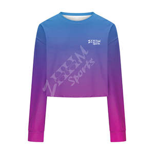 เสื้อสเวตเตอร์แฟชั่นลำลองสำหรับผู้หญิงเสื้อสเวตเตอร์แขนยาวคอกลมพิมพ์ลายเสื้อสวมหัวเสื้อสเวตเตอร์มีฮู้ดโลโก้สีล้วนฤดูใบไม้ร่วง - Product Image 1