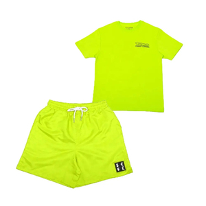 Conjunto de Camisa y Pantalones Cortos de Primavera para Hombre, 100% Algodón, Secado Rápido y Transpirable, Color y Logotipo Personalizables - Product Image 6