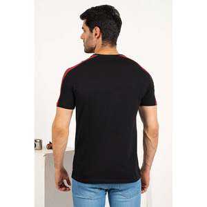 KEEFER Classic Crew Neck Summer T-Shirt 100% Cotton 240 Grams Jersey Screen <b>Print</b> Solid Pattern - Product Image 4