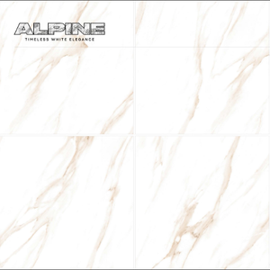 ALPINE Elegance Marbre Blanc 600x600mm CARRARA Modèle Brillant Carreaux de Mur et de Sol Numériques pour Applications Intérieures Novac Céramique - Product Image 6