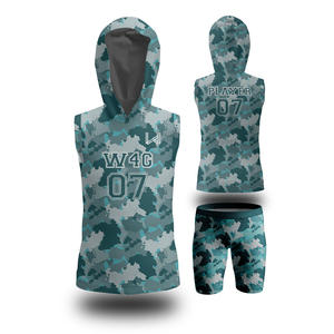 Conjuntos de Uniformes de Fútbol Americano 7 contra 7 Personalizados con Bandera Estadounidense, Transpirables, Tallas Grandes, Unisex, 100% Poliéster, con Logotipo Frontal Personalizado - Product Image 1