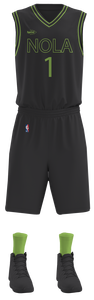Uniforme de basket-ball personnalisé de haute qualité pour hommes, vêtements d'entraînement respirants, maillot de basket-ball vierge à sublimation avec broderie grande taille - Product Image 2