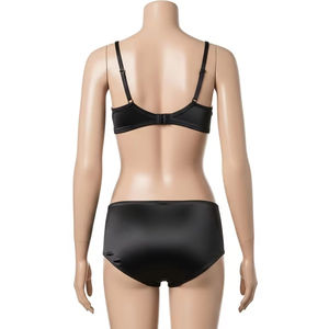 Maigre Satin Femmes D'été Ensembles Deux Pièces Vêtements De Nuit Doux Tissu Soyeux Léger Respirant Vêtements De Nuit Pyjama Ensemble Pour Dames - Product Image 6