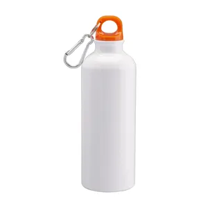 Borraccia Sportiva in Alluminio Personalizzata da 500ml con Moschettone - Product Image 3