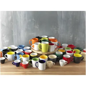 Taza de Cerámica Personalizada de 330 ml, Modelo Bahía, para Promociones y Merchandising - Product Image 2