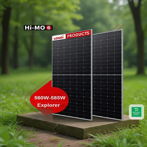 Panneau solaire monocristallin PERC à demi-cellules Topsky Energy 580W, haute efficacité, module en verre industriel 210 mm - Product Image 3