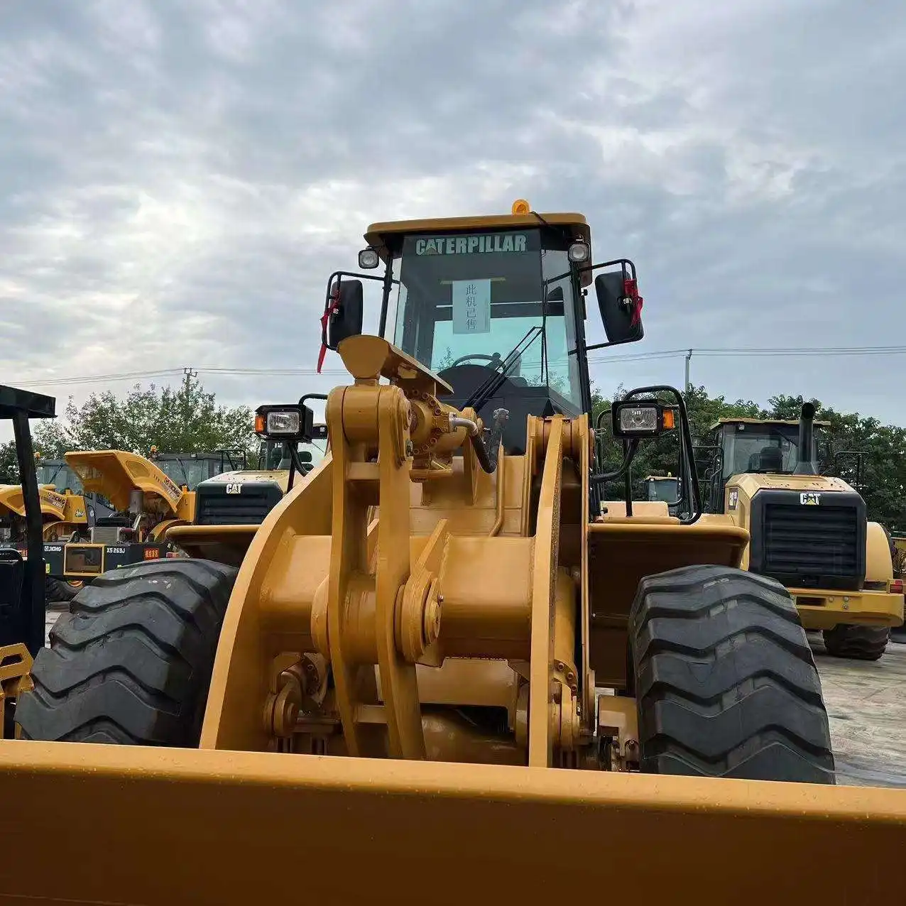 Retroescavadeira usada Caterpillar 4x4 420F 432F CAT 432F em bom estado Retroescavadeira preço barato