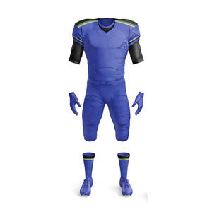 Uniforme de fútbol americano profesional hecho a medida, camiseta de dos tonos transpirable para jugadores de talla grande, ropa de equipo - Product Image 3