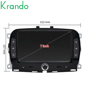 Krando 7 pouces Android Auto Stereo pour <span class=keywords><strong>Fiat</strong></span> <span class=keywords><strong>FIAT</strong></span> <span class=keywords><strong>500</strong></span> 2016 - <span class=keywords><strong>2019</strong></span> Autoradio Navigation Support Sans Fil Apple Carplay 4G WIFI DSP - Product Image 3
