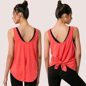 Nouveau design populaire : Débardeur court pour femme, idéal pour le fitness et la gym, 100% polyester, séchage rapide - Product Image 4