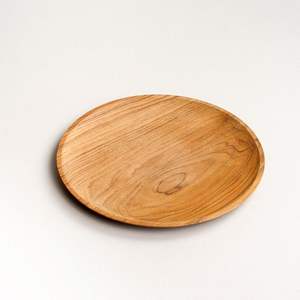 PLATOS Plato de madera para ensalada Bandeja para servir Caja de pino Tema de amor Barco ovalado Dulces Galletas Comida Fruta Decoración del hogar Regalo - Product Image 2