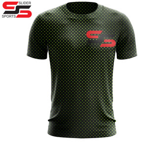 Vente en gros de t-shirts Rash Guard fabricant MMA Rash Guard design sublimé t-shirts à manches courtes et à compression pour hommes - Product Image 5