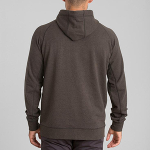 Sweat-shirts à capuche zippés pour hommes, personnalisés sur mesure, OEM, 100 % coton, écologiques, avec logo frontal, couleurs et tailles personnalisables, haute qualité, vente en gros - Product Image 5