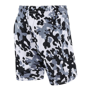 Shorts de sport confortables pour hommes, respirants, à séchage rapide, taille élastique, imprimés, en polyester multicolore, haute qualité - Product Image 4