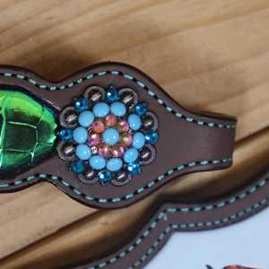 Premium Leather Horse Breast Plate Adjustable Durable Lightweight Equestrian Tack for Riding and Training - Product Image 3