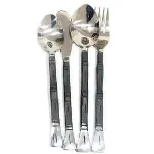 Designer Dining Utensil Pack High Quality Stainless Steel Spoon <b>Fork</b> <b>Knife</b> Set for Hotel Banquet <b>and</b> Family Meals - Product Image 6