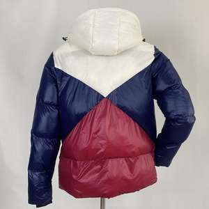 Latest 2025 Best Quality Promotional Fashion Shiny Winter High Quality Coat <b>Men</b> Puffer Down <b>Jacket</b> Custom Puffer Bubble <b>Jacket</b> - Product Image 3