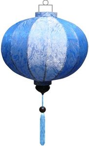 Farol Vietnamita de Bambú de Gran Tamaño, Ecológico, con Diseño de Flores Pintadas, Decoración para el Hogar, Artesanía Tradicional para Año Nuevo - Product Image 2