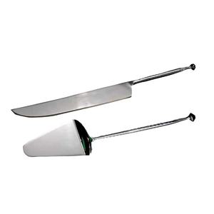Couteau à gâteau en métal d'acier inoxydable de conception la plus vendue ensemble de serveur de gâteau fait avec le matériel de haute qualité - Product Image 1