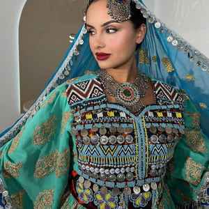 Nouveaux styles uniques Robe Kuchi afghane sur mesure pour la dernière conception de robe Kuchi vintage afghane pour femmes - Product Image 2