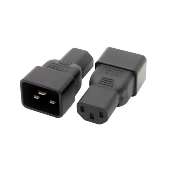 Brand New IEC320-C13 to C20 Industrial Power Cord Converter DC Output PDU UPS Power Supply Adapter
