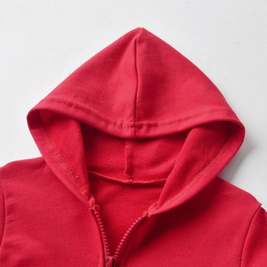 Conjuntos de chándal para niños de rizo francés de Otoño de alta calidad al por mayor, conjuntos de chándales lisos de 2 piezas para niños - Product Image 2