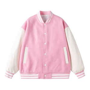 Chaqueta Universitaria Personalizada Estilo Bomber, Chaqueta Universitaria con Letras Bordadas para Hombres y Mujeres, Uso en Equipos o Grupos - Product Image 4