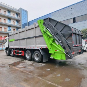 Camion compacteur de déchets DONGFENG 8x4 extra large de 35 m³ à 12 roues pour le transfert de déchets urbains à grande échelle - Product Image 4