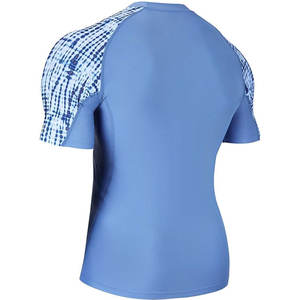 Camiseta de compresión de manga corta, de secado rápido y tela elástica, diseñada para entrenamiento de MMA, ejercicios en el gimnasio y alta intensidad. - Product Image 3